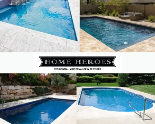 Pool Before and After